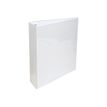 3130639518441-Exacompta Kreacover - Classeur à anneaux personnalisable - Dos 70 mm - A4 Maxi - blanc - 3-Angle gauche-1