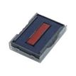 0092399686217-Trodat - Recharge tampon 6/4207 rond - bleu/rouge-Angle droit-0