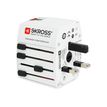 7640166320616-SKROSS MUV USB - Adaptateur de voyage universel + 2 ports USB - pour Euro, Australie/Chine, Ro-Angle droit-3