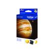 4977766694032-Brother LC1240 - jaune - cartouche d'encre originale-Angle droit-3
