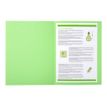 3288584101130-Exacompta Forever - 5 Paquets de 100 Chemises - 220 gr - vert vif-Avant-2