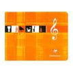 3329680375404-Clairefontaine - Cahier de musique 17 x 22 cm - format à l'italienne - 48 pages-Avant-0