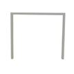 0404000121657-Bureau Bench IRIS - L120 cm - Plan de départ - Pieds aluminium - plateau imitation Chêne gris--2