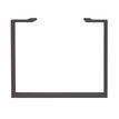 0404000122968-Bureau droit LOFTER - L160 cm - Plateau imitation chêne gris - pied Carbone--2