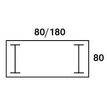0404000122968-Bureau droit LOFTER - L160 cm - Plateau imitation chêne gris - pied Carbone--1