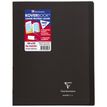 Clairefontaine Koverbook - Cahier polypro 24 x 32 cm - 96 pages - grands carreaux (Seyes) - noir