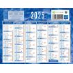 3592930026429-Calendrier bancaire année civile BOUCHUT "205 Bleu" 13,5 x 17, 5 cm coloris bleu 70 %--1
