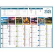 3592930026856-Calendrier bancaire illustré année civile BOUCHUT "Planète" 43 x 55 cm 70 %--0