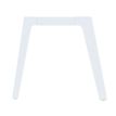 3253310162198-Bureau simple STEELY - L120 cm - Bureau suivant - Pieds blanc - plateau imitation Hêtre--1