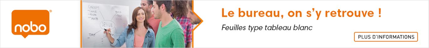 Feuilles type tableau blanc