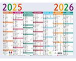 Calendriers,Plannings année scolaire
