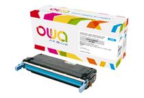 Cartouche laser compatible HP 645A - cyan - Owa K12191OW