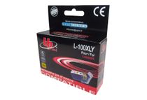 Cartouche compatible Lexmark 100XL - jaune - Uprint