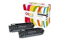 Cartouche laser compatible HP 304A - pack de 2 - noir - Owa K35132OW