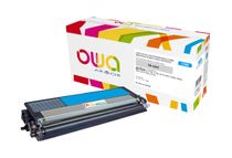 Cartouche laser compatible Brother TN320 - cyan - Owa K15455OW