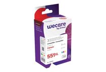 Cartouche compatible Canon CLI-551XL/PGI-550XL - pack de 4 - noir, cyan, magenta, jaune originale - Wecare