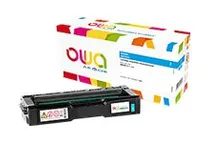 Cartouche laser compatible Ricoh 407544 - cyan - Owa K16090OW
