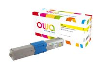 Cartouche laser compatible OKI 44973533 - jaune - Owa K18020OW