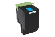 Cartouche laser compatible Lexmark 24B6008 - cyan - Owa K18260OW
