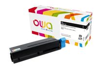 Cartouche laser compatible OKI 45807102 - noir - Owa K18144OW