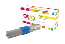 Cartouche laser compatible OKI 44973509 - jaune - Owa K18024OW