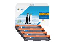 Cartouche laser compatible Brother TN241 - Pack de 4 - noir, cyan, magenta, jaune - G&G