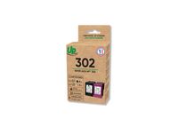Cartouche compatible HP 302 - pack de 2 - noir, cyan, magenta, jaune - Uprint