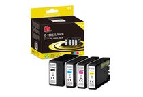 Cartouche compatible Canon PGI-1500XL - pack de 4 - noir, cyan, magenta, jaune - Uprint