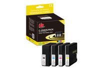 Cartouches compatible Canon PGI-2500XL - Pack de 4 - noir, cyan, magenta, jaune - Uprint