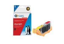 Cartouche compatible Canon CLI-521 - noir - G&G