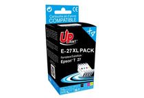 Cartouche compatible Epson T27XL - pack de 4 - noir, jaune, cyan, magenta - Uprint