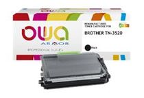 Cartouche laser remanufacturée Brother TN3520 - noir - Owa