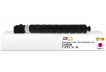 Cartouche laser remanufacturée Canon C-EXV51 - magenta - Owa