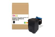 Cartouche laser compatible Konica Minolta TNP51K - noir  - OWA 