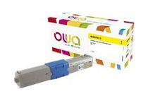 Cartouche laser remanufacturée OKI 46507613 - jaune - Owa