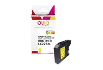 Cartouche compatible Brother LC225XL - jaune  - OWA 