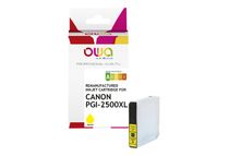 Cartouche remanufacturée Canon PGI-2500XL Y - jaune - Owa