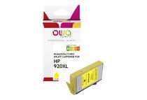 Cartouche remanufacturée HP 920XL - jaune - Owa