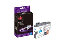 Cartouche compatible Brother LC424 - cyan - Uprint
