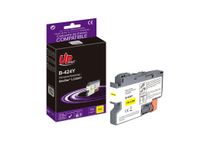 Cartouche compatible Brother LC424 - jaune - Uprint