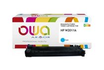 Cartouche laser compatible HP W2011A - Cyan - OWA