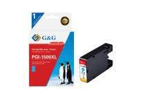 Cartouche compatible Canon PGI-1500XL - cyan - G&G