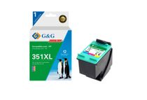 Cartouche compatible HP 351 - cyan, magenta,jaune - G&G