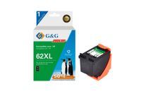 Cartouche compatible HP 62XL - noir - G&G