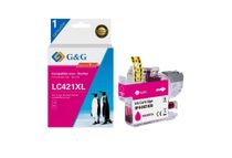 Cartouche compatible Brother LC421XL - magenta - G&G