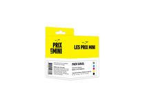 Cartouche compatible Epson 604XL Ananas - pack de 4 - noir, jaune, cyan, magenta - LES PRIX MINI