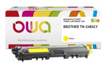 Cartouche laser compatible Brother TN248XL - jaune - OWA