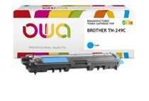 OWA - Cyan - compatible - cartouche de toner (alternative pour : Brother TN249C) - pour Brother HL-L8240CDW, MFC-L8390CDW