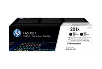 HP 201X - Pack de 2 - noir - cartouche laser d
