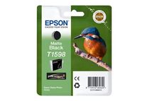 Epson T1598 Martin pêcheur - noir mat - cartouche d
